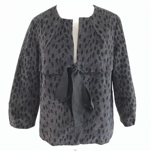 Michael Kors | Crop Suede Lined Jacket  Black